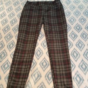 plaid dress pant